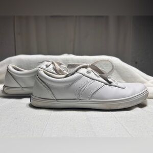 Keds Kids White Leather Shoes